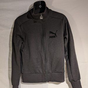 Black puma zip up